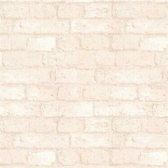 Whitewashed Brick Wallpaper Shipping Over Miniatures
