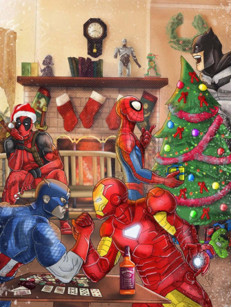Image Take A Joyous Holiday Ride With These Marvel