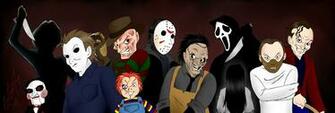 Horror Movie Icons By Darthguyford Fan Art Digital Drawings Movies