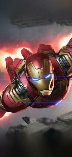 iPhonexpapers iPhone X Wallpaper Az69 Ironman Hero Marvel