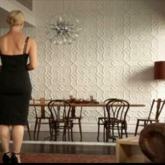 Loving The Pressed Tin Wallpaper On Offspring Bp Spot