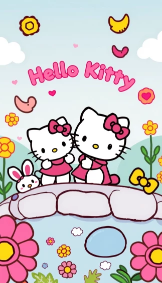 Hello Kitty And Friends Wallpaper