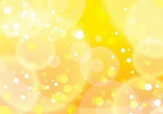 Yellow Bokeh Background Vector Art Stock