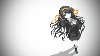 The Melancholy Of Haruhi Suzumiya Computer Wallpaper