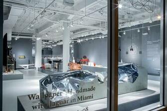 Wallpaper Handmade With Jaguar Debut Exhibit In Nyc
