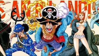 Luffy Usopp Nami One Piece 4k