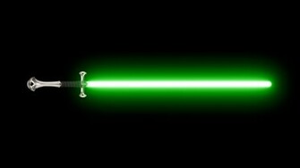 Green Lightsaber Wallpaper