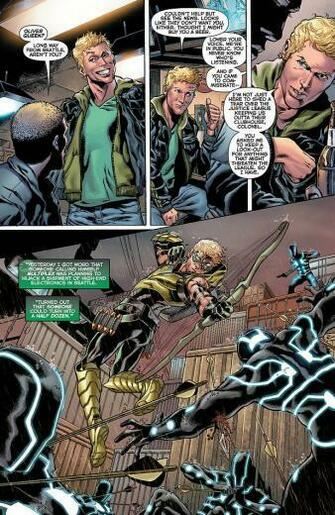 Green Arrow New Wallpaper Fighting
