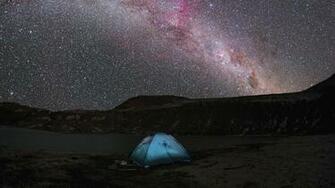 Wallpaper Wiki Camp Camping Galaxy Milky Way Night Tent Pic