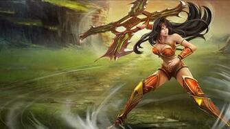 Women Warrior Wallpaper Background