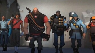 Tf2 Team Fortress Medic Heavy Scout Wallpaper