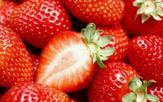 Fresh Strawberry Wallpaper