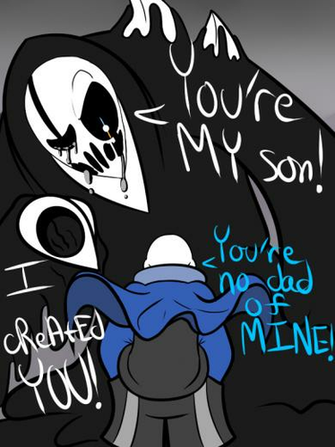 Underterror Sans Vs Gaster By Reneeisdetermined