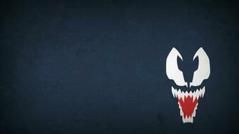 Venom Marvel Comics Blue Background Villians Blo0p Wallpaper