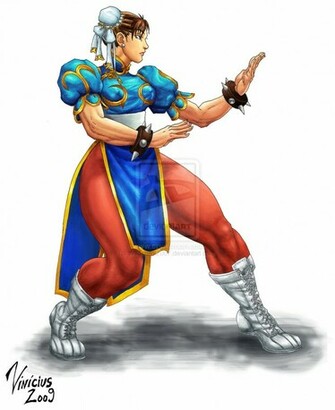 Chun Li Street Fighter Iv By Viniciusmt2007