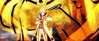 Bijuu Mode Shippuden Uzumaki Anime Yellow Wallpaper Wallpaperbyte