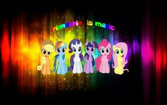 Mlp Background Wallpaper By Monstrgod