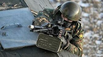 HD Soldier Men Pkp Pecheneg Machine Gun