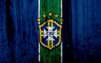 Emblem Brazil National Football Team Logo 4k Soccer HD Wallpaper