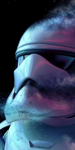 Dusk Stormtrooper Fade Out Art Wallpaper