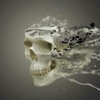 3d Cgi Skull Wallpaper For Samsung Epic