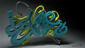 3d Graffiti Wallpaper After Technica