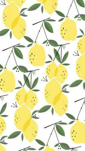Lemony Lemon Love iPhone Wallpaper Designer
