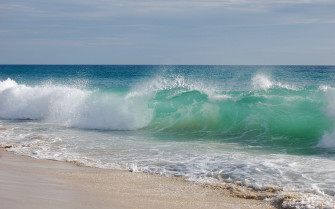 Ocean Waves Crashing On Shore Clip Art Library