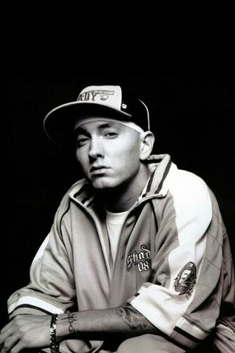 Eminem Portrait iPhone Wallpaper Pocket Walls HD