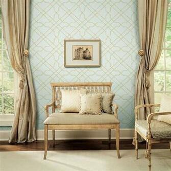 Bamboo Trellis Wallpaper Design By York