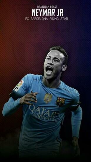 Neymar Jr Lockscreen And Phone Wallpaper By Uhggfx On