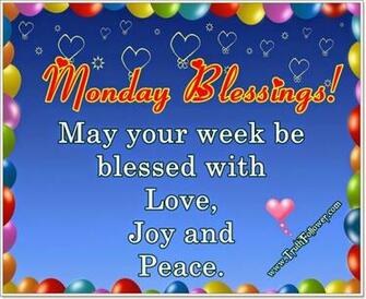 Happy Monday Blessings