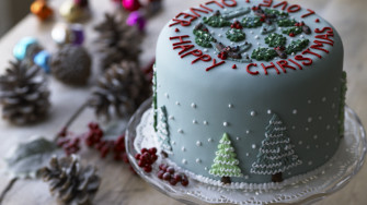 Wallpaper Christmas Cake Receipt 5k Food