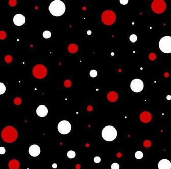 Red Black White Dots Background Create