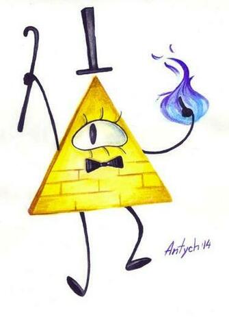 Gravity Falls Bill Cipher By Antych