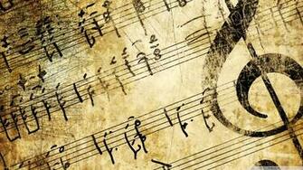 Old Music Score Wallpaper