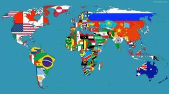 Stock Photos Of Country Flags World Map For Image