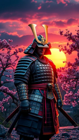 Samurai Phone Wallpaper