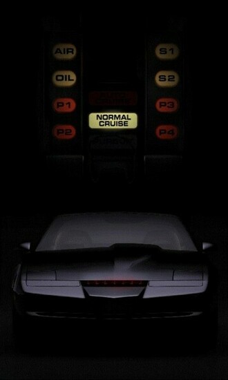 Black Trans Am Knight Rider Live Wallpaper Android