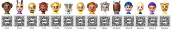 Fnaf Miis Pack By Heroqd1200