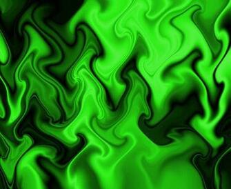 Green Abstract Wallpaper By Stickman Art