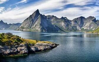 Beautiful Mountains Lake Wallpaper