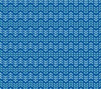 Zig Zag Leaf Blue Wall Art Contemporary Wallpaper By Murals