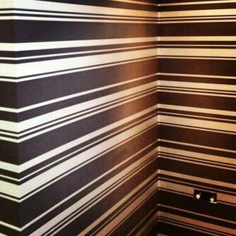 Horizontal Stripes Wallpaper Installation Sydney