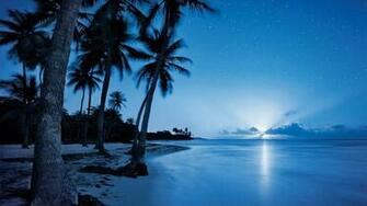 Night Ocean Wallpaper
