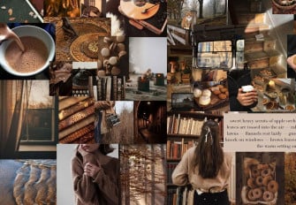 Autumn Collage Wallpaper Ideas For Pc Laptop Sweet Heavy