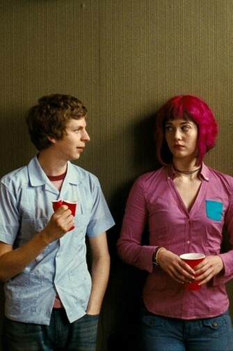 Scott Pilgrim And Ramona Flowers iPhone HD Wallpaper