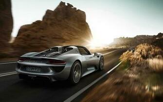 Covers Wallpaper Calendars Porsche Spyder On Road