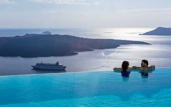Ideal From Santorini Wallpaper