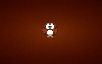 Owl Minimalism Art Cartoon X Close